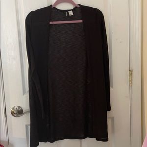 Black Duster cardigan